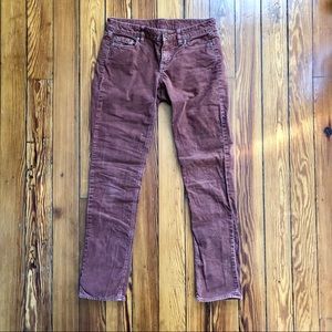 J. Crew Rust Corduroys